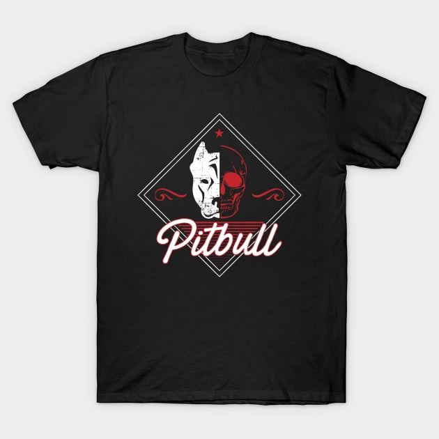 Human Pitbull T-Shirt by CTShirts